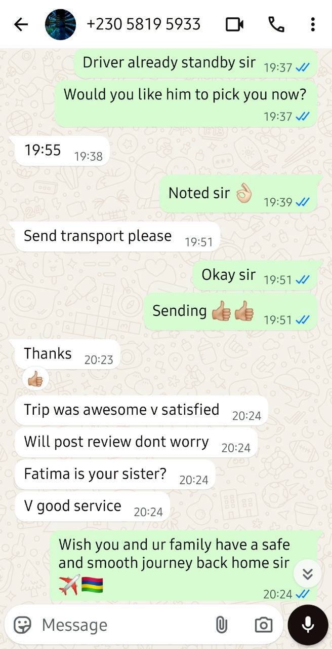 Client Feedback 20